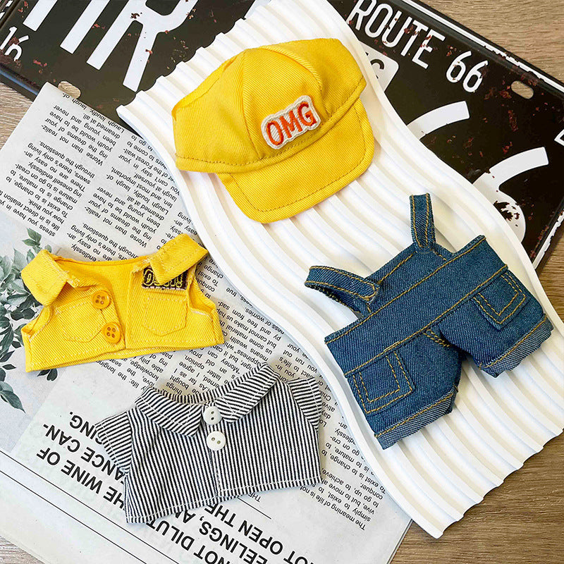 17cm Doll Clothes Suit For Labubu V1V2V3