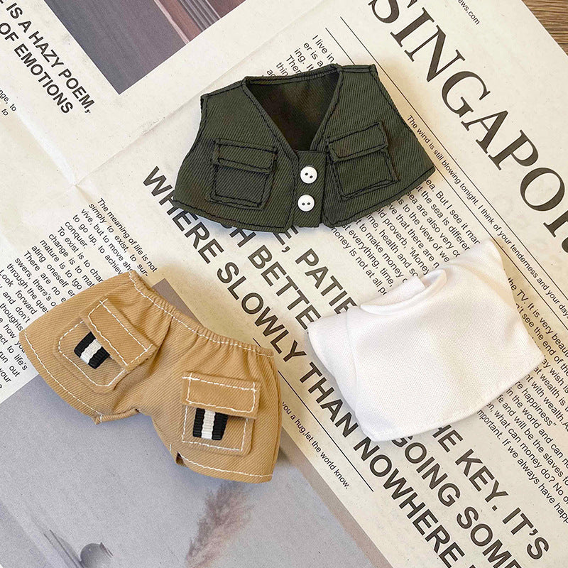 17cm Doll Clothes Suit For Labubu V1V2V3
