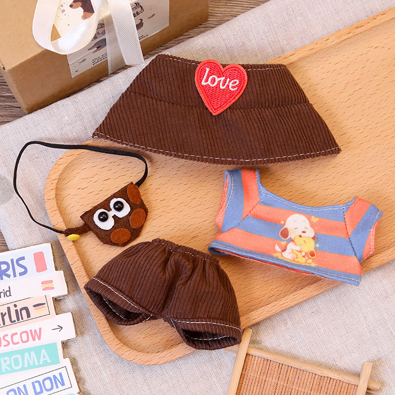 17cm Doll Clothes Suit For Labubu V1V2V3